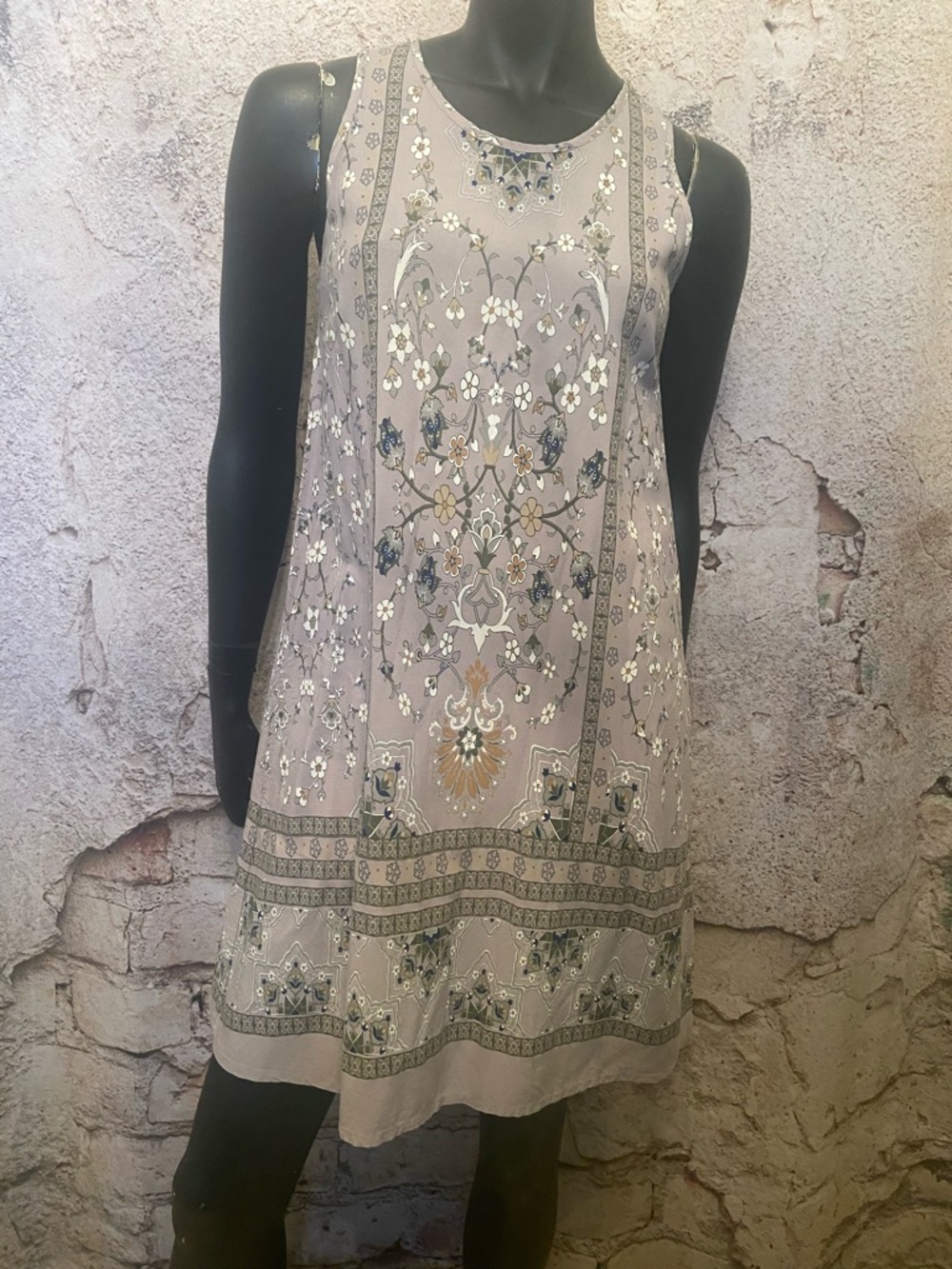 Adventura Grey Eco Friendly Modal Swing Dress